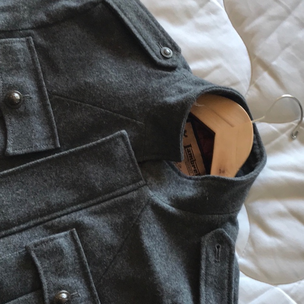 Grey Wool Jacket - image 2